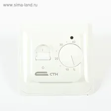 Терморегулятор "СТН" MT26, механический, 3500 Вт, 1 датчик, +5...+40 C, белый